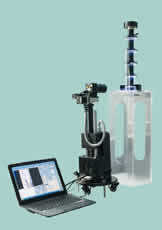 倍率计 生物显微镜校准装置 标准玻璃线纹尺 十字分划目镜