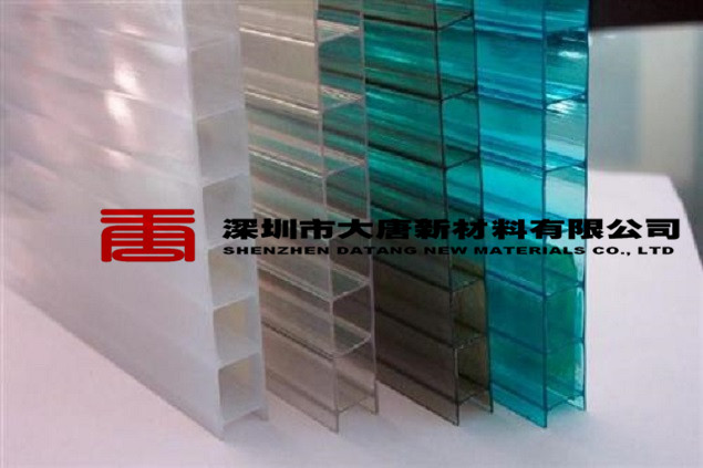 惠阳5厘阳光板大鹏区奶白雨棚中空板促销