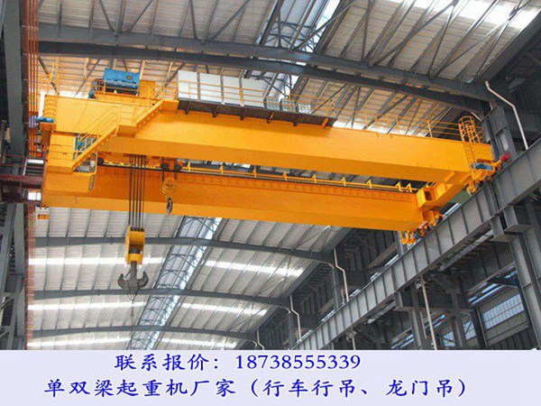 广东东莞行车行吊厂家双梁桥式起重机发货