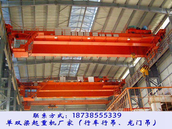 湖南怀化行车行吊销售厂家32/5t双梁起重机价格