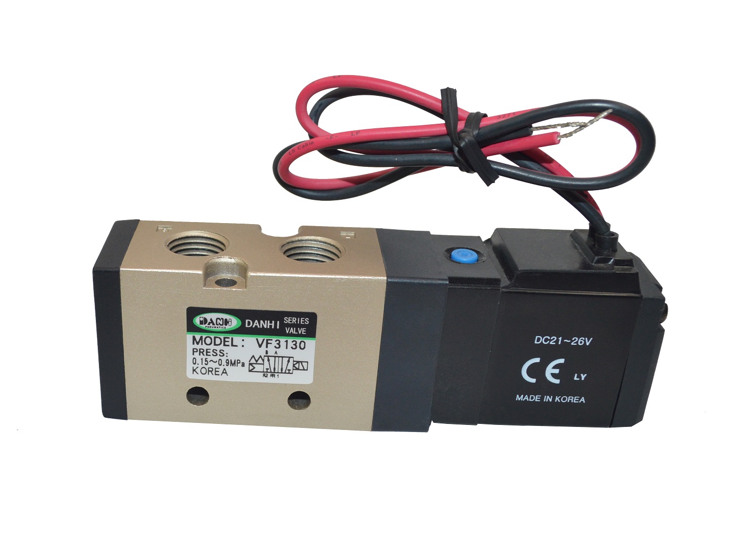 韩国DANHI丹海VF3130硫化一体阀芯换向电磁阀韩国三和电磁换向阀