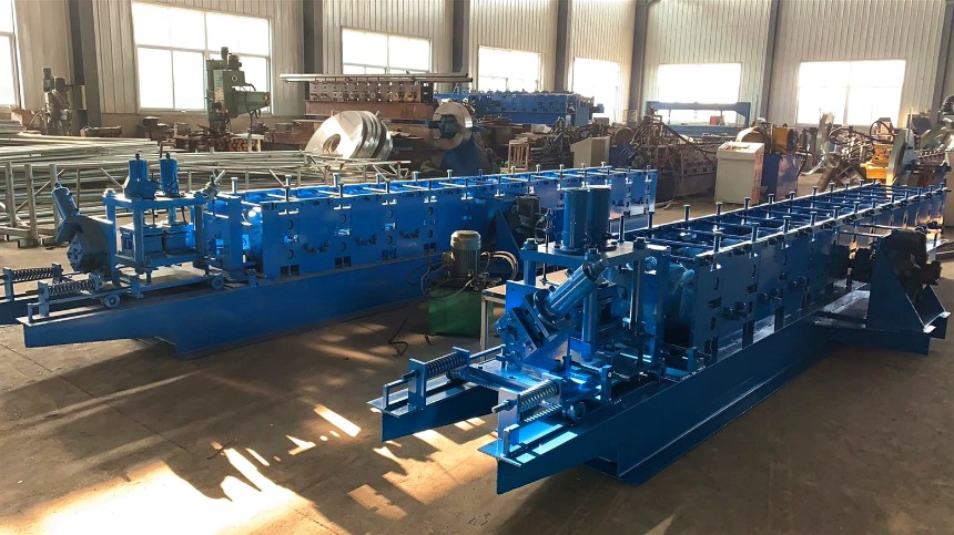 山东达威温室大棚卡槽快速成型设备 卡槽机