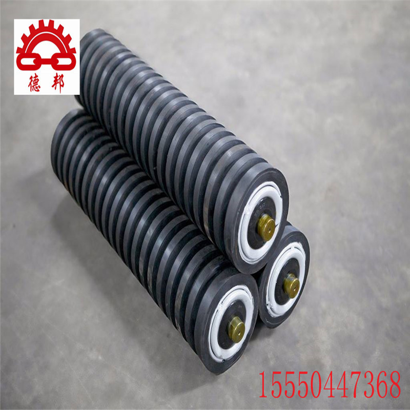 本厂生产输送机专用托辊 梳型 锥形  槽型托辊