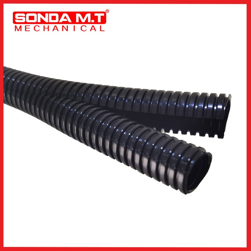 海兴盛达厂家直供保护电线阻燃双拼尼龙波纹管穿线套管