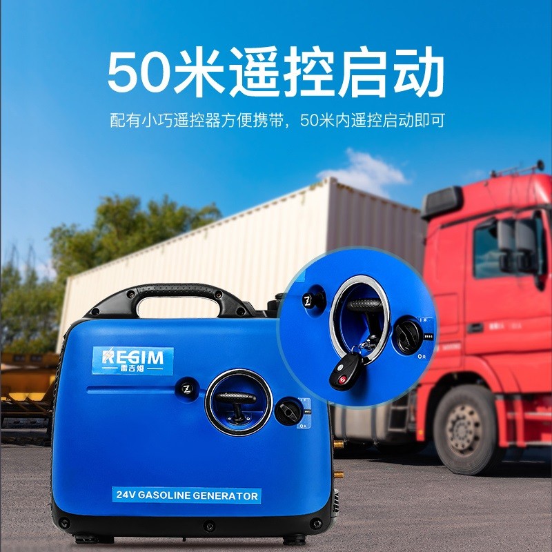 阿坝雷吉姆24伏遥控发电机
