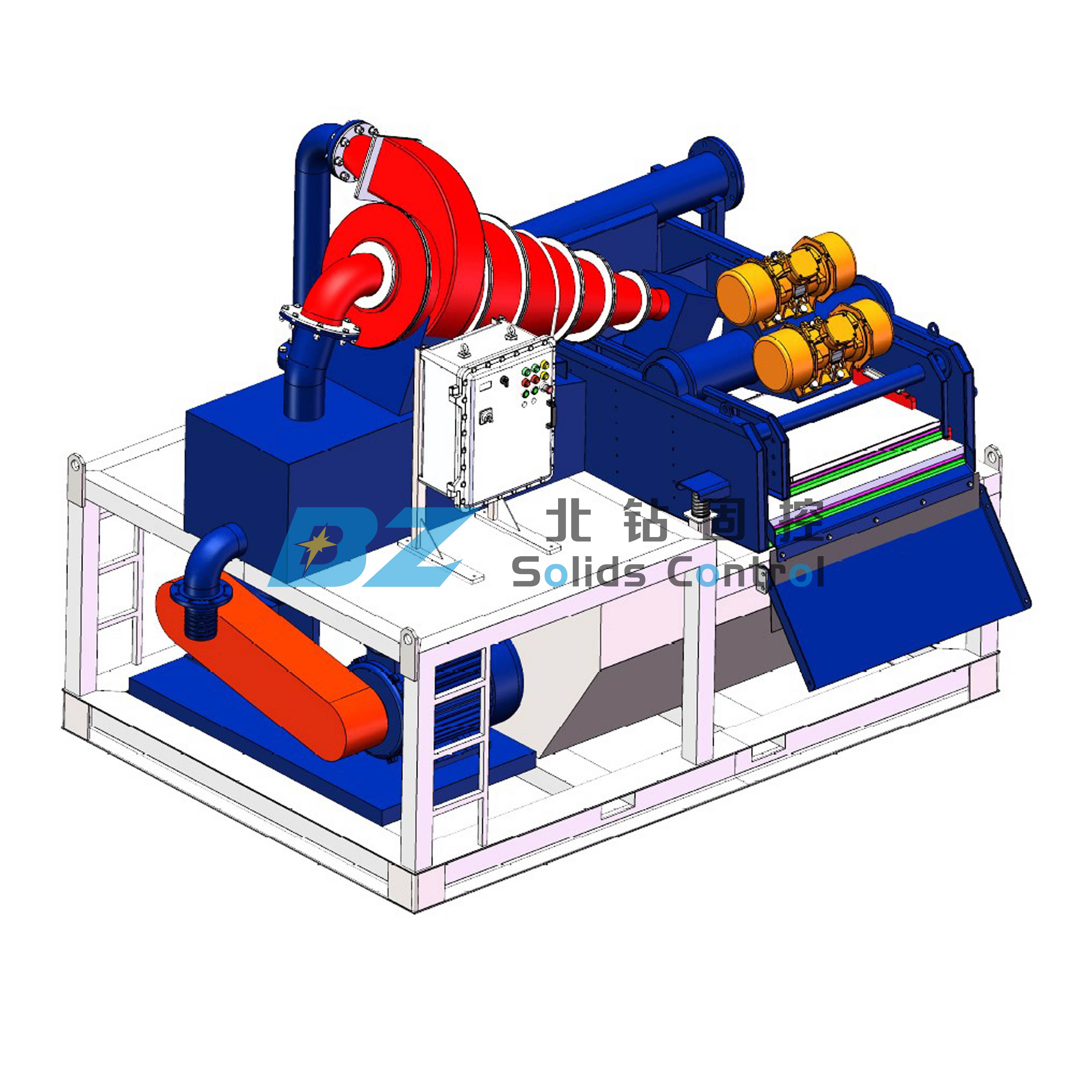 盾构打桩泥浆处理系统厂家—北钻固控设备石油钻采设备生产商