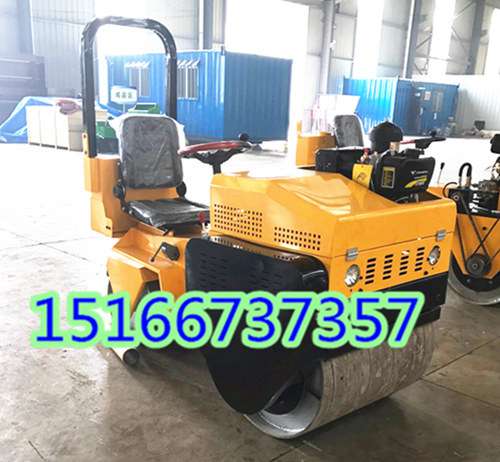3吨座驾式柴油动力双轮振动压路机 小型振动压路机 震动钢轮压路机