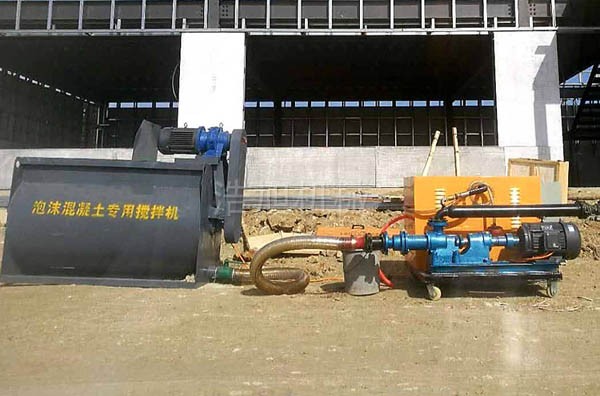 水泥搅拌发泡一体机