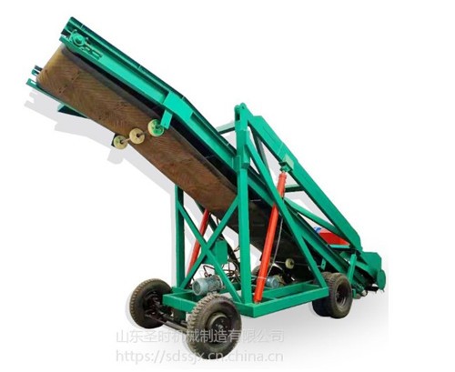 移动式电动秸秆青贮取料机 皮带式环链取料机
