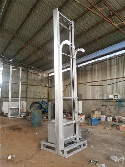 全自动大容量单斗提升机 小物件单斗提升上料机