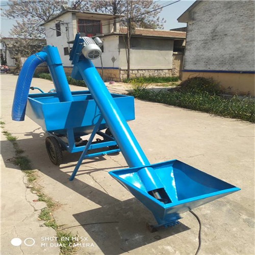 干粉塑料颗粒螺旋输送机 多功能螺旋提升机