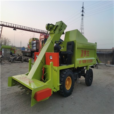 柴油动力刮粪清粪车  地面粪便清理的大型清粪车