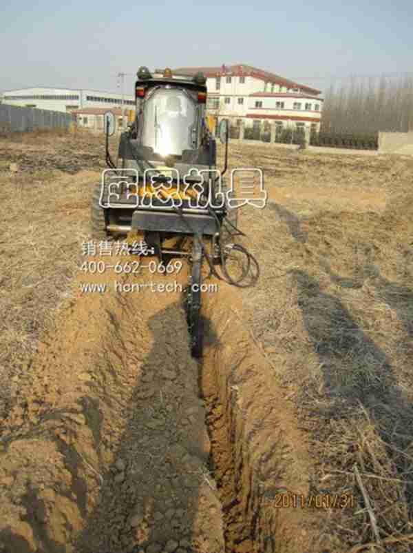 徐州华辰机械链式开沟机