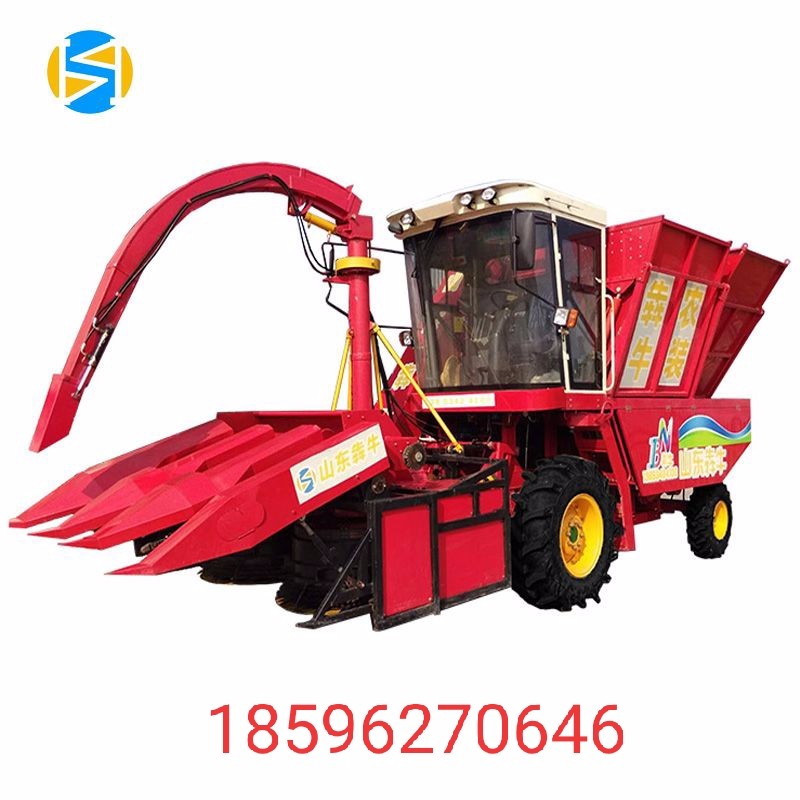 通辽大型高效率玉米收割青贮一体机犇牛多功能玉米青饲料收获机