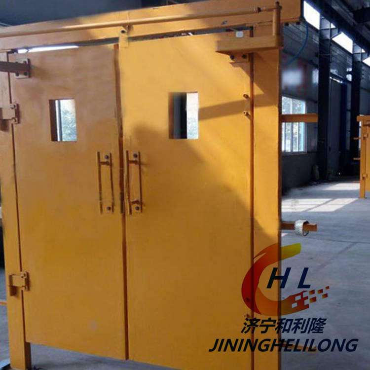 .风门开启方式 异向左右推拉式开启