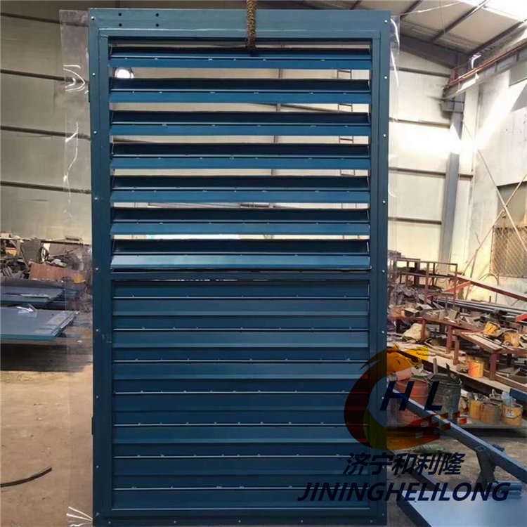 矿用电动无压风门 双向调节式百叶窗