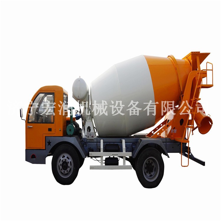 供应2方混凝土搅拌车  自动装载移动式混凝土搅拌车