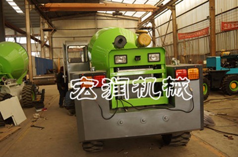 小型混泥土搅拌车  全自动一体搅拌车 水泥搅拌车哪个牌子好