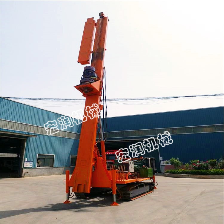 楼房长螺旋地基打桩机 滕州履带式长螺旋钻孔机价格