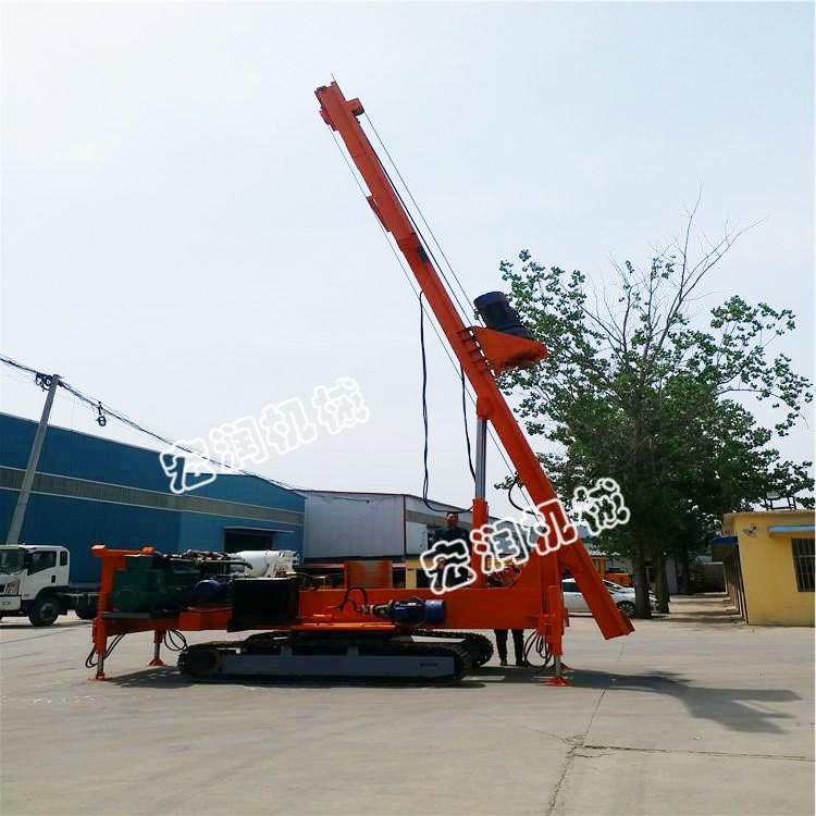 新型cfg注浆打桩机 步履式长螺旋灌注桨 履带式多功能旋挖钻机