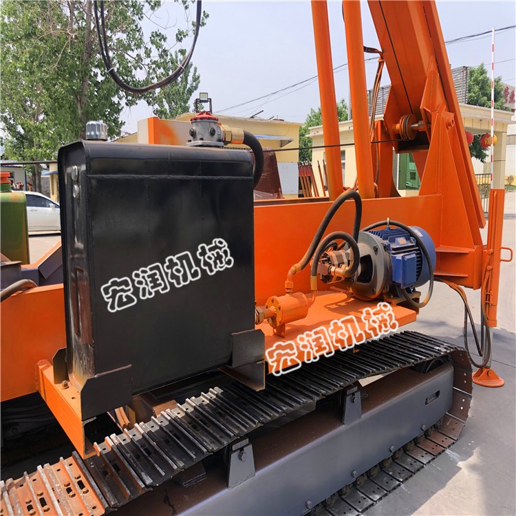 直销液压地基长螺旋打桩机 履带长螺旋打桩机