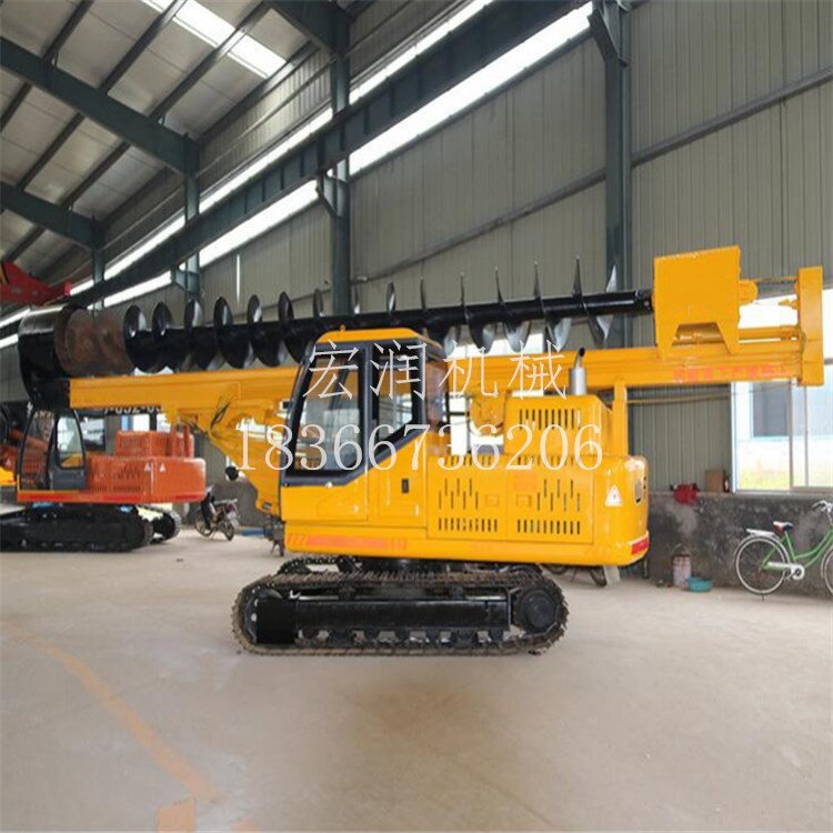 工程长螺旋钻机 步履式长螺旋钻机 大型长螺旋钻机厂家热线