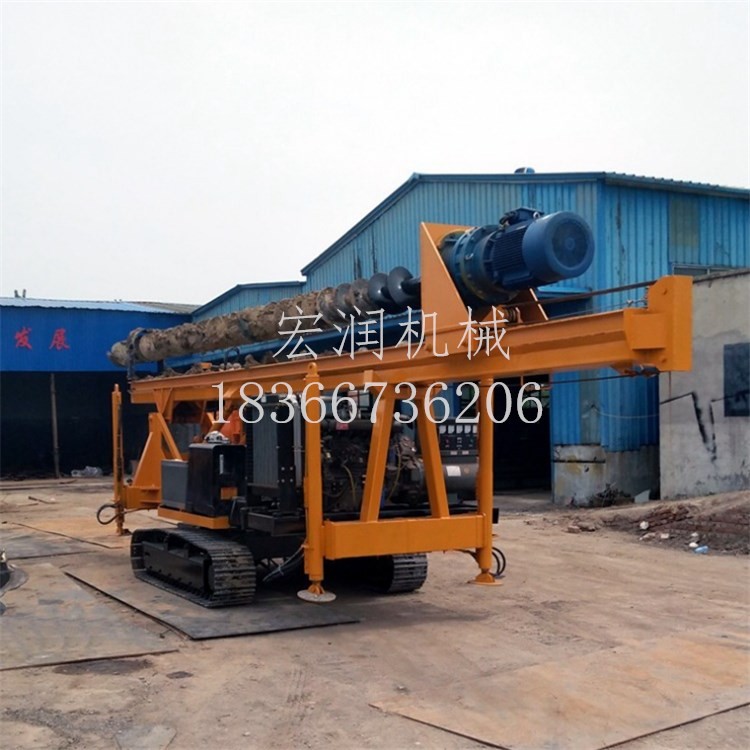 长螺旋钻孔灌注混凝土桩 长螺旋工程钻机 长螺旋钻机钻孔图片型号大全