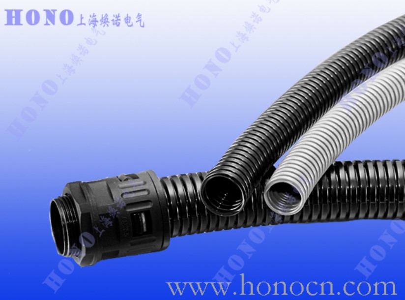 尼龙软管 塑料管 波纹管 尼龙波纹软管 阻燃塑料软管 V0阻燃PA软管