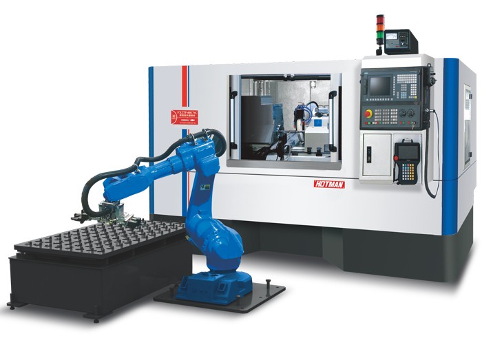 豪特曼FX27P-60CNC外圆磨床（加装机器人单元）