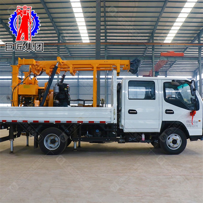 巨匠新型XYC-200A三轮车载液压岩芯钻机 三角架百米钻机