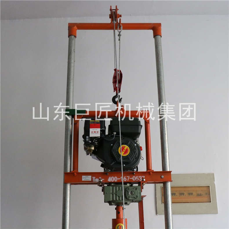 广西SJQ型汽油小型农用打井机搬运方便 正反循环水打井机