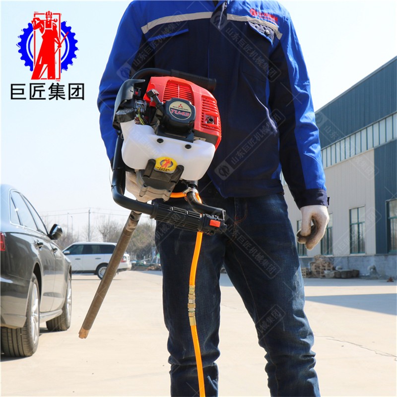 现货供应轻便取芯背包钻机 三菱动力20米取样钻机