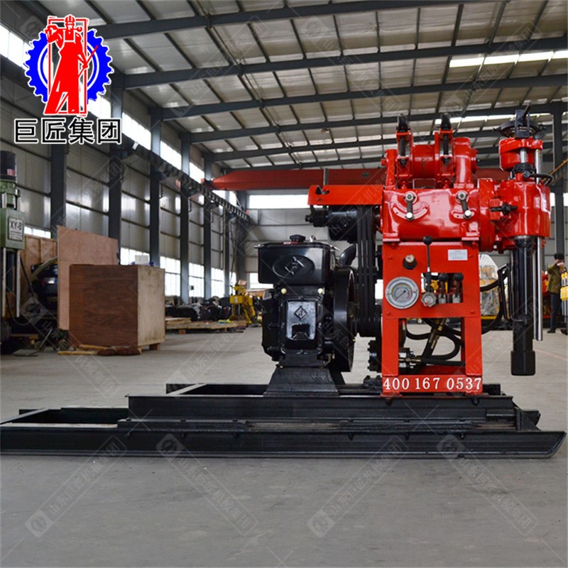 取样130米的液压岩芯钻机 可移机不用打开立轴 百米勘探设备