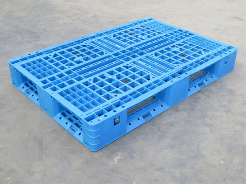 华康田字川字托盘 九脚平板塑料托盘 周转防潮塑料托盘