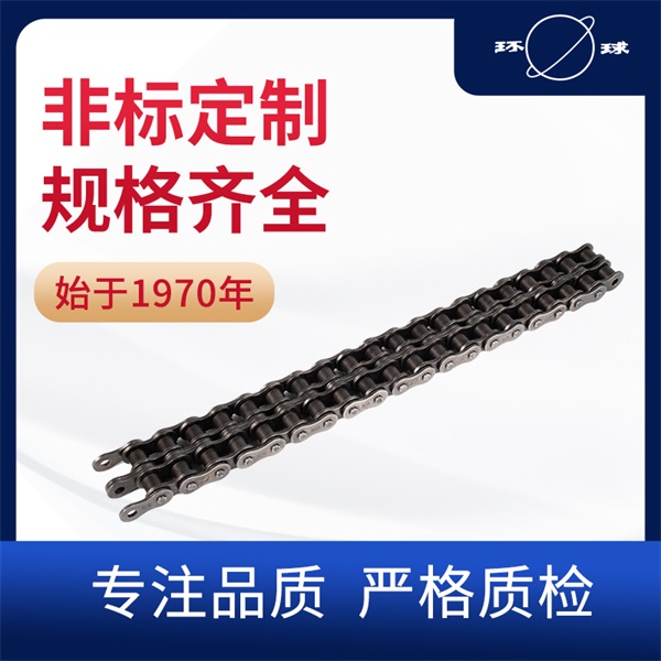 50-2链条 A系列短节距精密滚子链 传动链