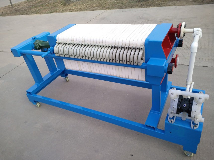 工业小型压滤机板框式压滤机厢式压滤机污水处理设备