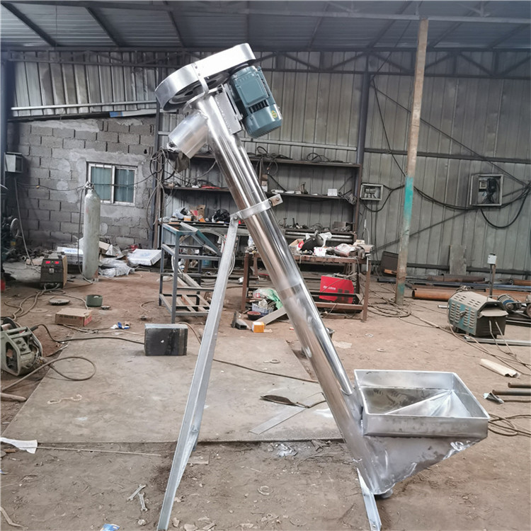 塑料颗粒绞龙垂直上料机 螺旋水泥输送机