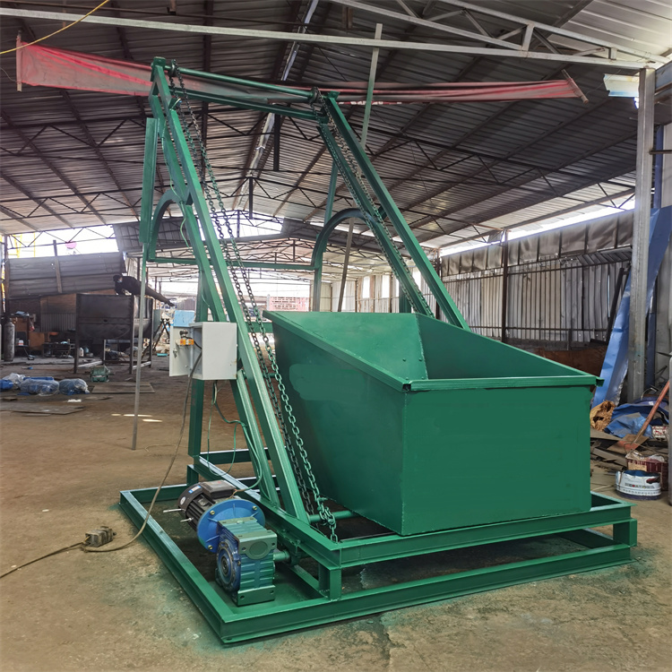 松散颗粒料单斗提升机 自动卸料翻斗式提料机
