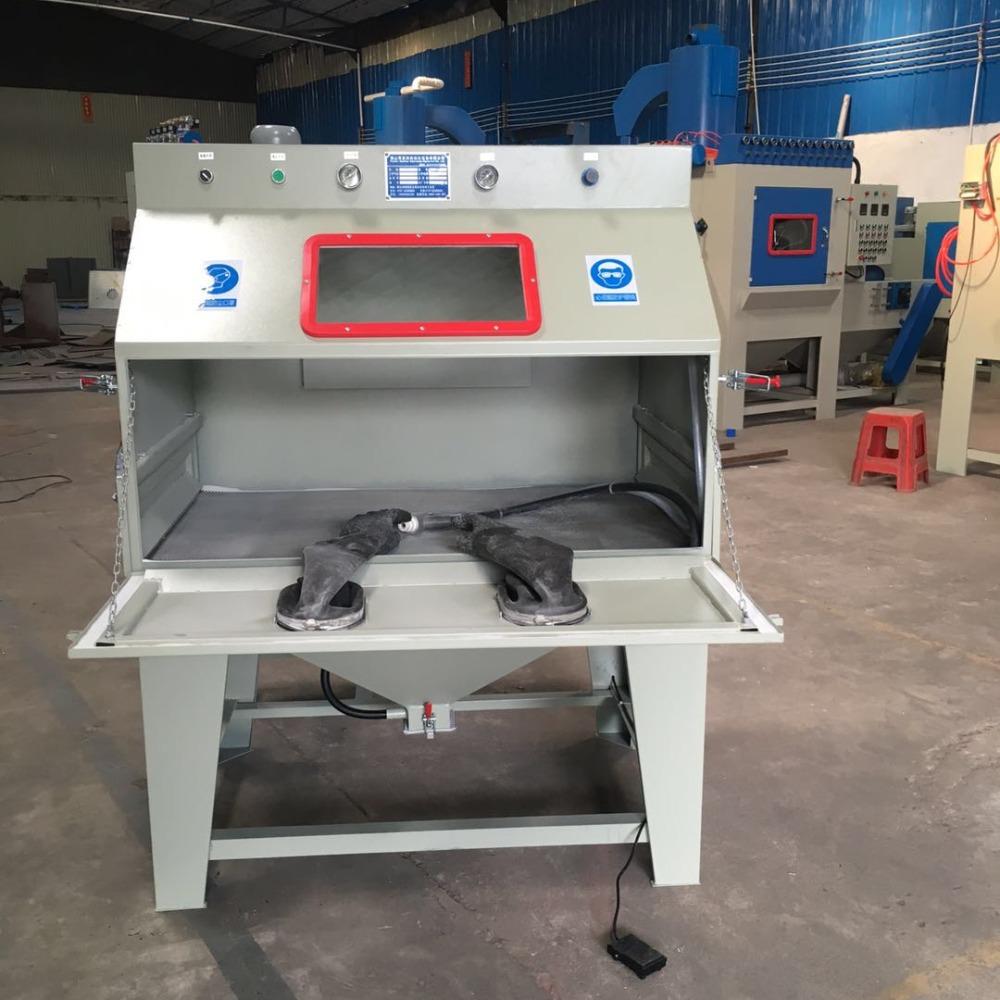 供应佛山百洲喷砂机手动喷砂除锈设备