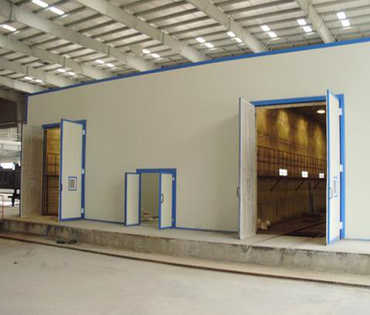 顺德百洲机械式喷砂房风力大型打砂房