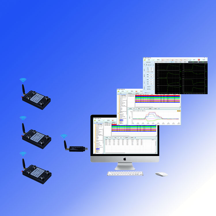 无线多功能静态应变测试系统