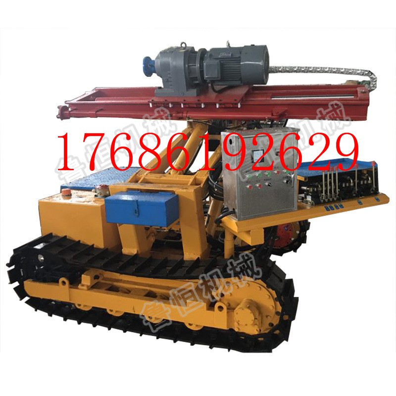 履带式岩石电钻 山地便携小型水平定向钻 钻孔机 厂家直销