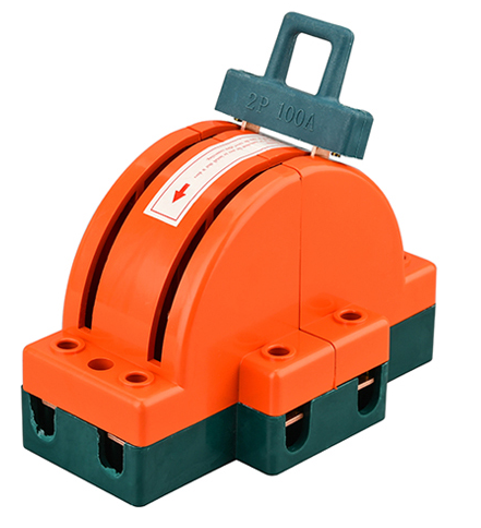 隔离切换刀开关 双投全铜闸刀开关 型号多种颜色可选