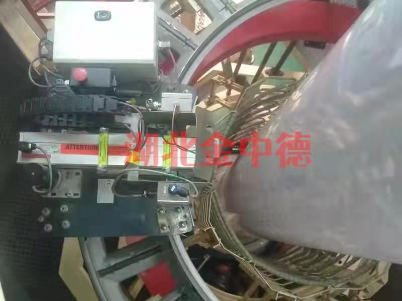 湖北金中德-吹膜机膜泡圆心扫描检测系统
