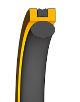 现货供应油气悬挂油缸用AQ封 工程机械垂直油缸密封圈