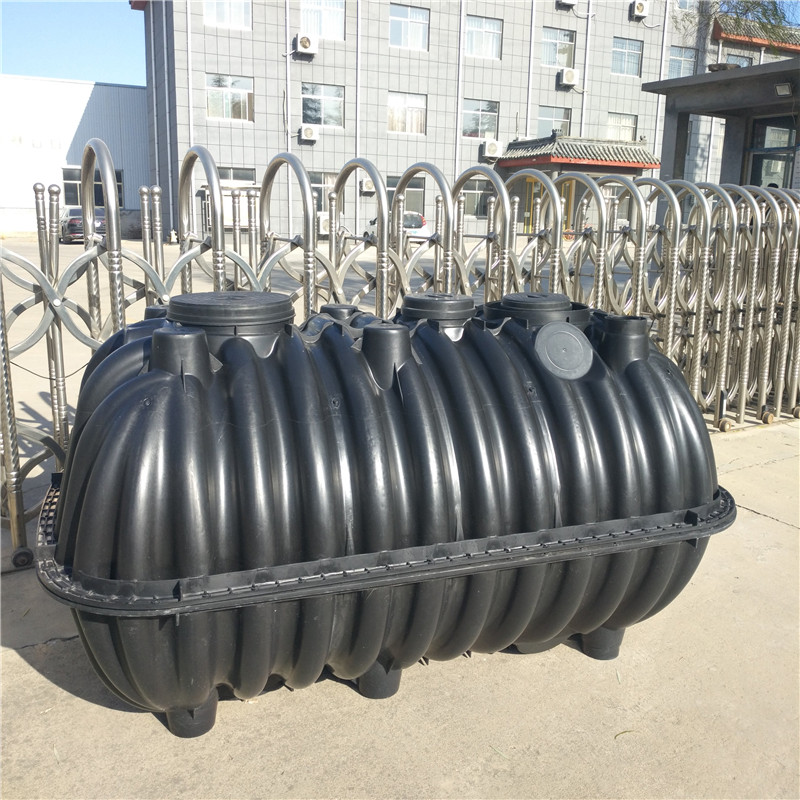 现货供应 pe塑料化粪池 1.5立方三格一体粪桶5个厚7个厚