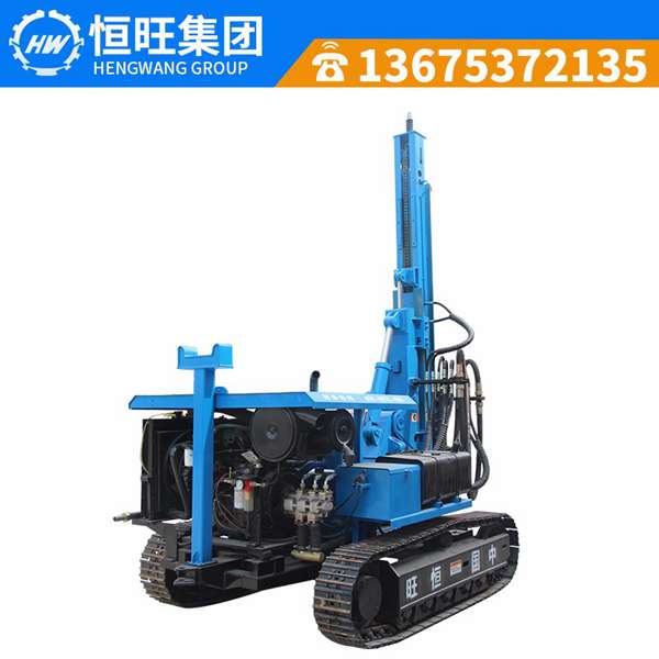 厂家直销 HW160柴油动力打井机  农村小型打井机
