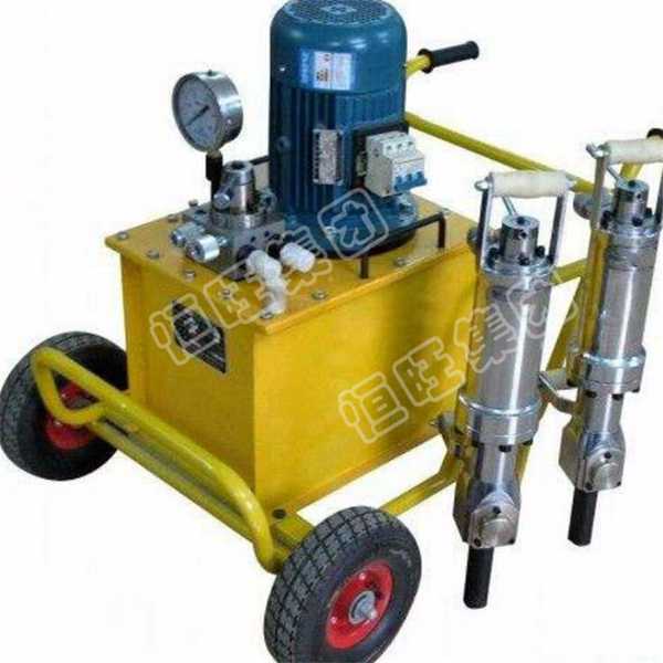 （安全环保效率高）250型岩石劈裂机 电动、汽油、柴油动力泵站