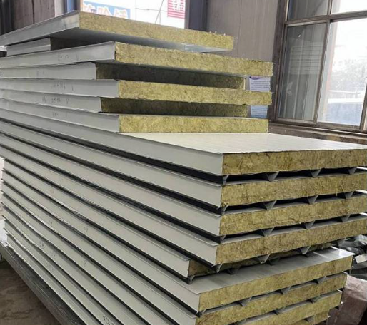 耐火隔热板保温复合板彩钢岩棉板