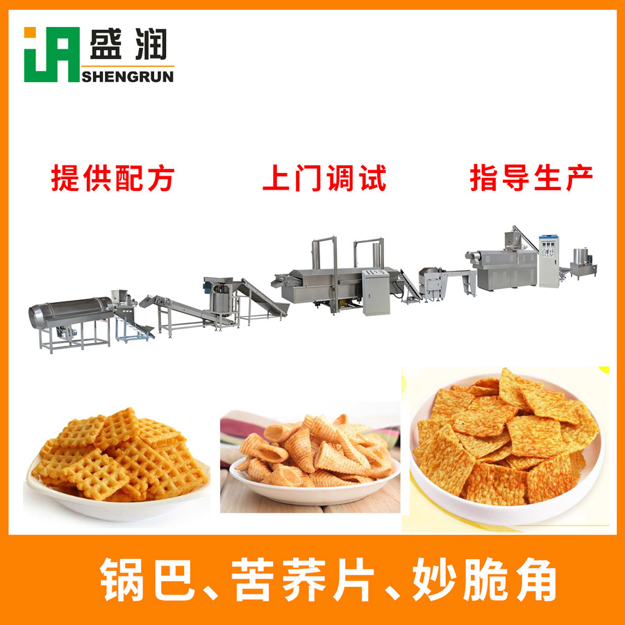 盛润机械TSE-锅巴生产线